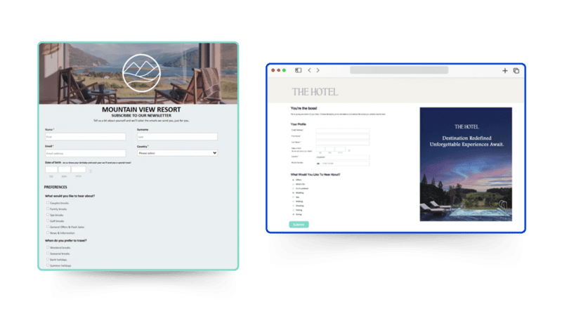 Preference Centre Example