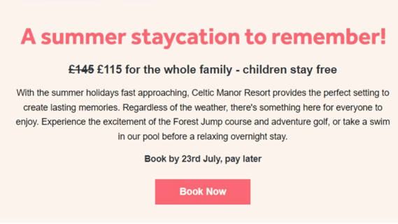 Seasonal Hotel Marketing Campaign