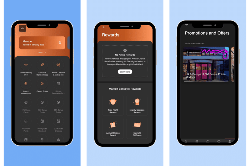 Marriott Bonvoy loyalty app