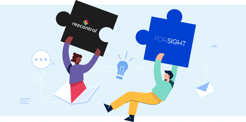 rezcontrol and for-sight integration illustration